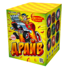 Батарея салютов Драйв 0,8″ х 16 арт. РК7108